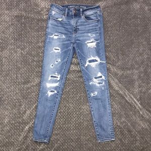 American Eagle Distressed Skinny Jeans